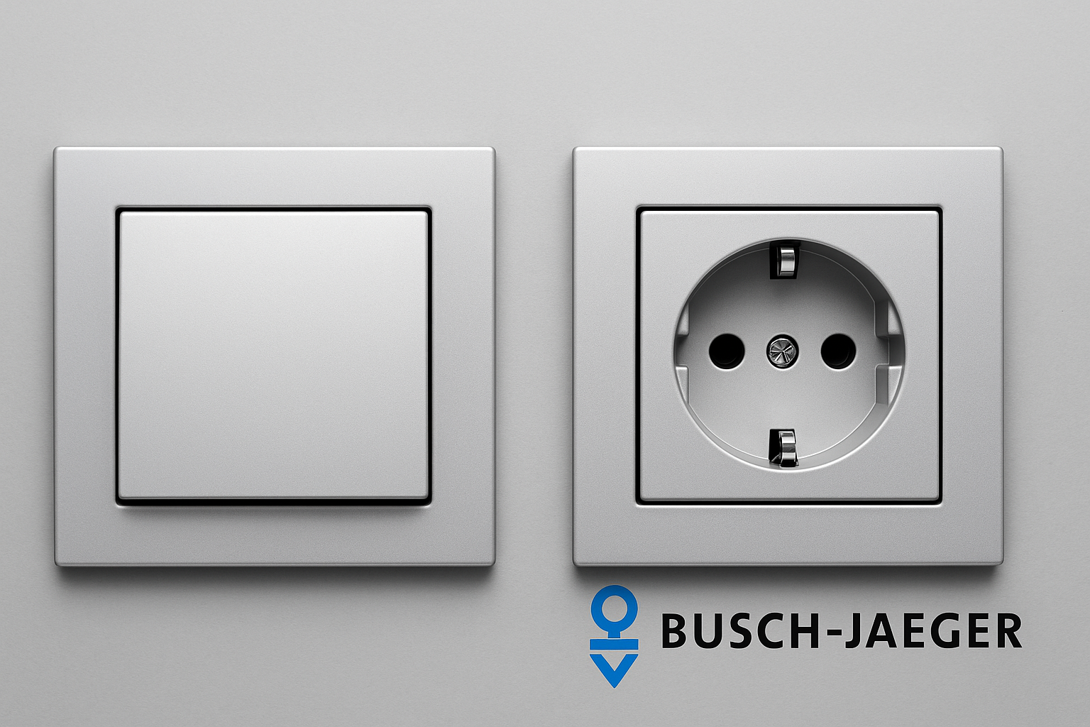 Busch alusilber matt