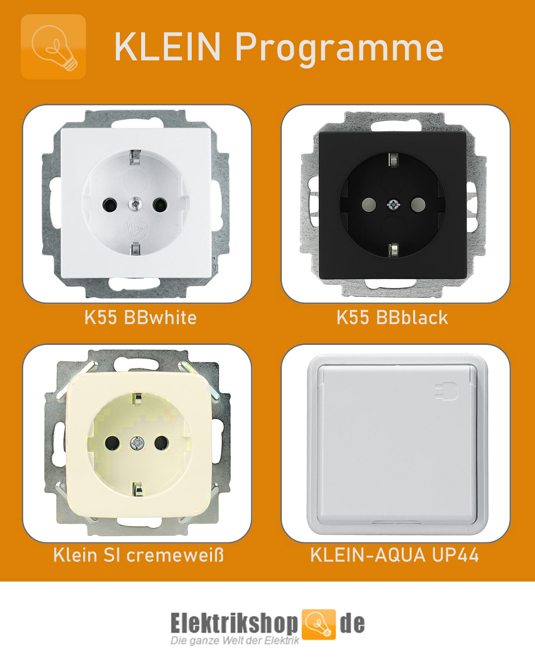 KLEIN Schalterprogramme