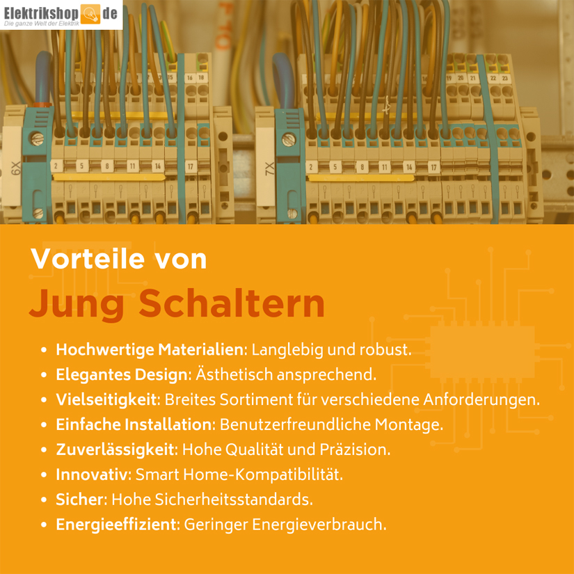 Vorteile Jung Schalter