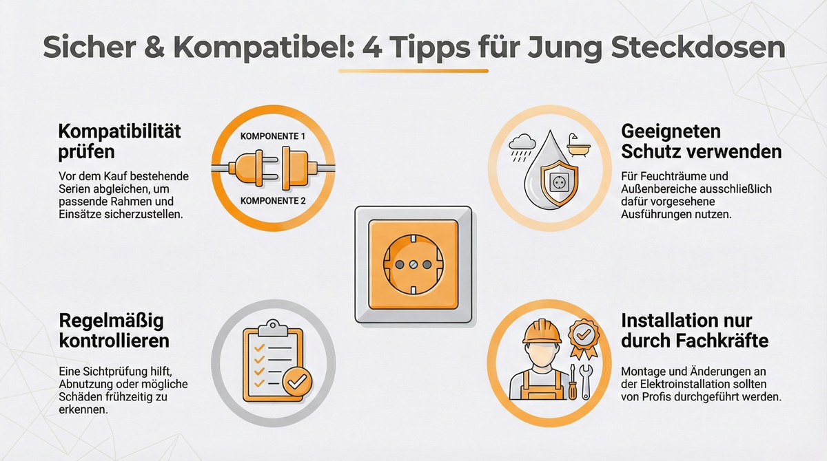 Jung Steckdosen Tipps